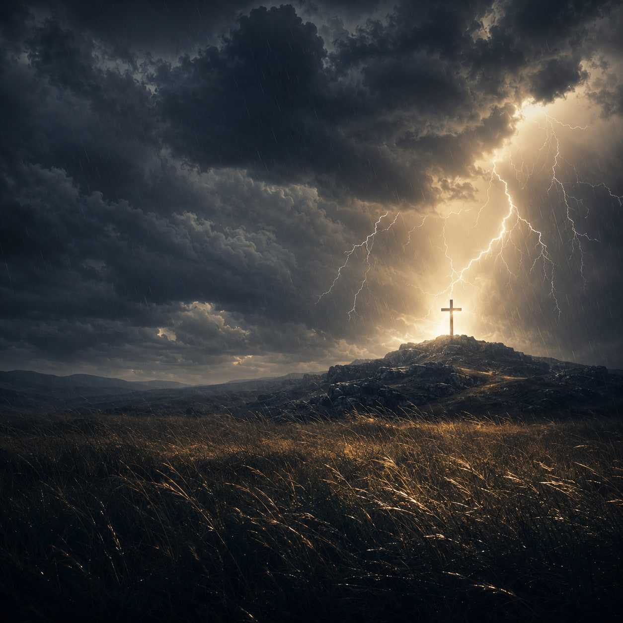 Cover artwork for Thunder Knows Your Name by James R. Laudermilk